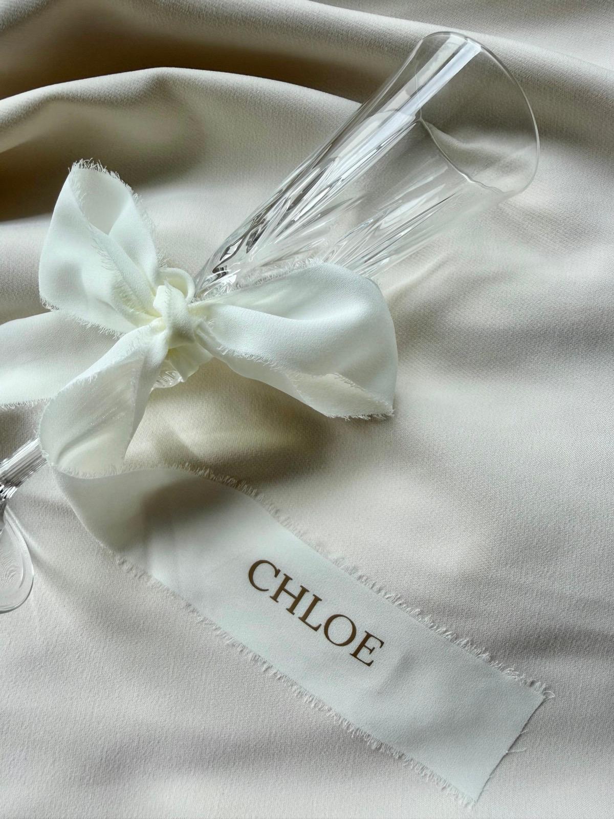 Personalisiertes Schleifenband Coco