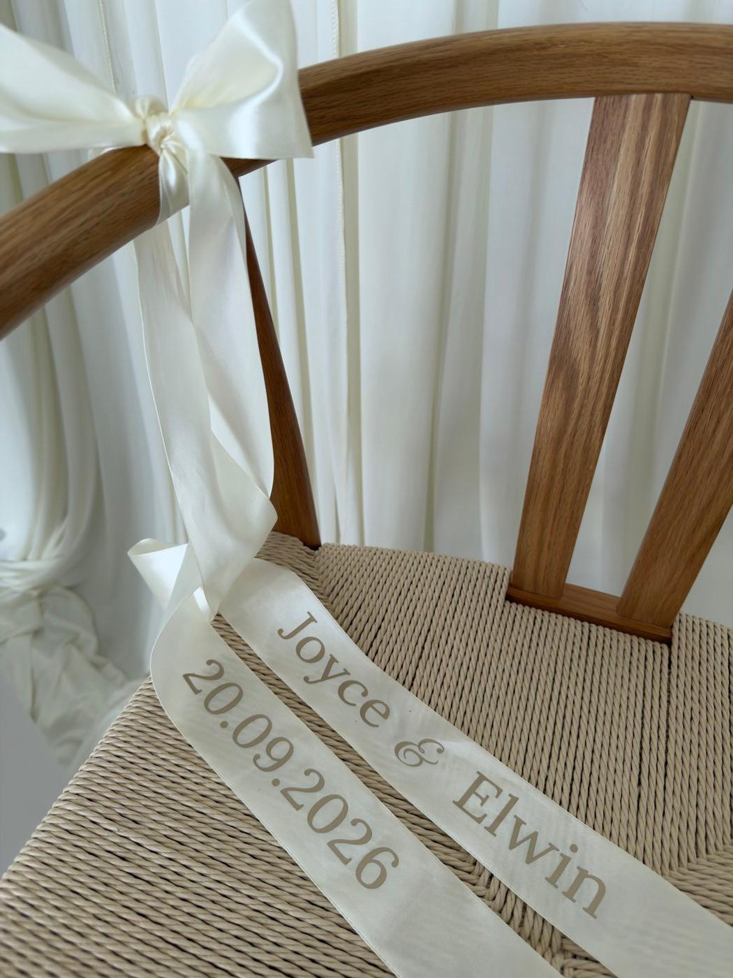 Personalisiertes Hochzeitsband Kim