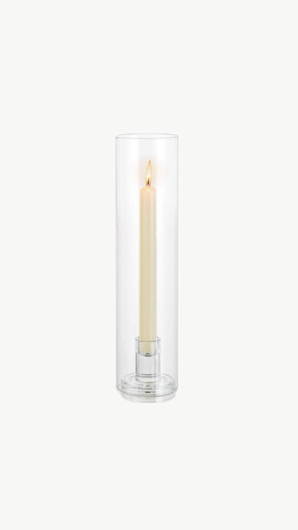 Glaslaterne für Stabkerze Noah